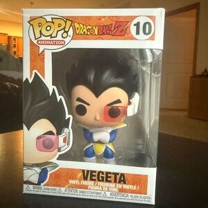 Vegeta Dragon Ball Funko Pop! Vinyl - Blue, Yellow & Black Saiyan Figure #10